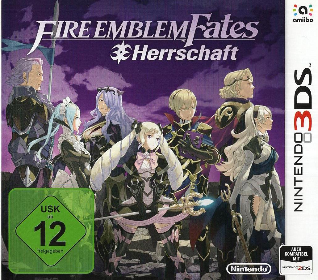 Fire Emblem Fates: Herrschaft - Nintendo 3DS Vorderseite