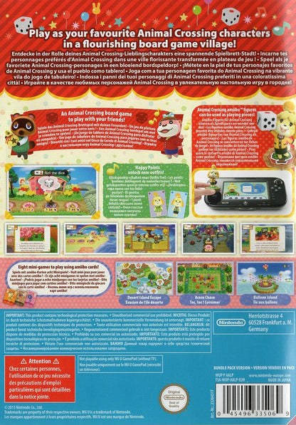 Animal Crossing: amiibo Festival - Nintendo Wii U Rückseite