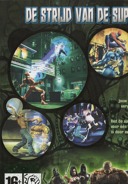 Marvel Nemesis: Rise of the Imperfects - PlayStation 2 Rückseite