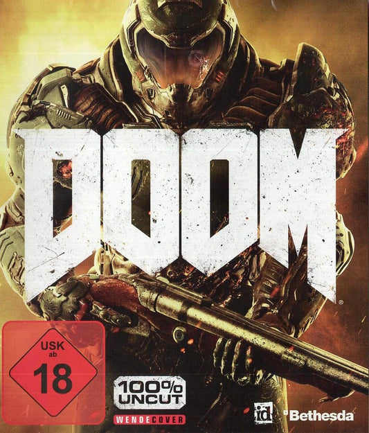 DOOM - Xbox One Vorderseite
