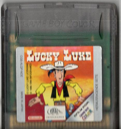 Lucky Luke - Game Boy Color - Modul Vorderseite