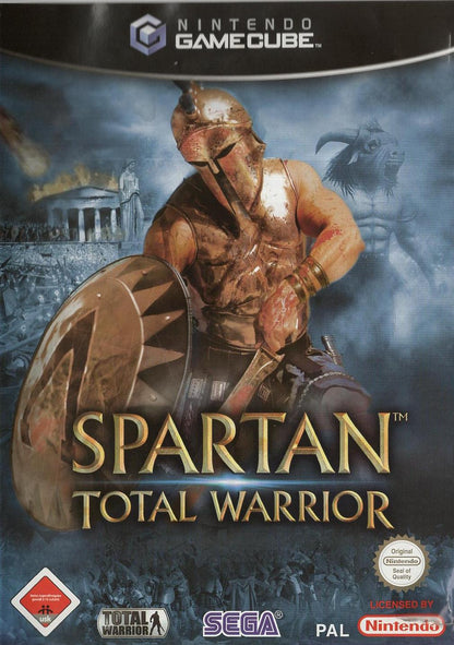 Spartan: Total Warrior - Nintendo GameCube Vorderseite