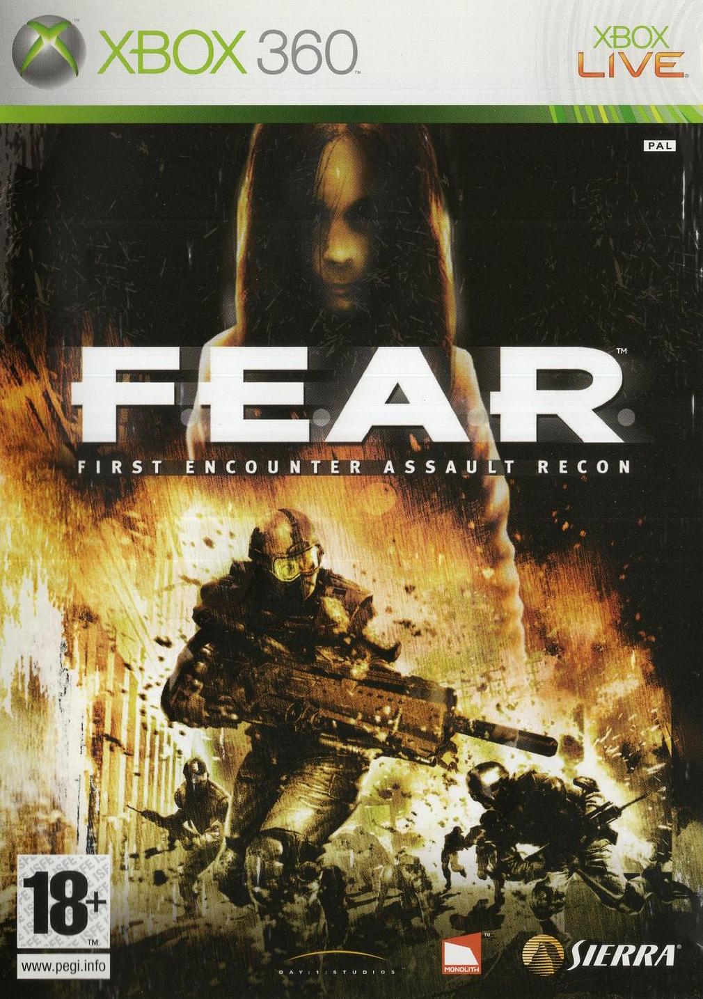 F.E.A.R. - Xbox 360 Vorderseite