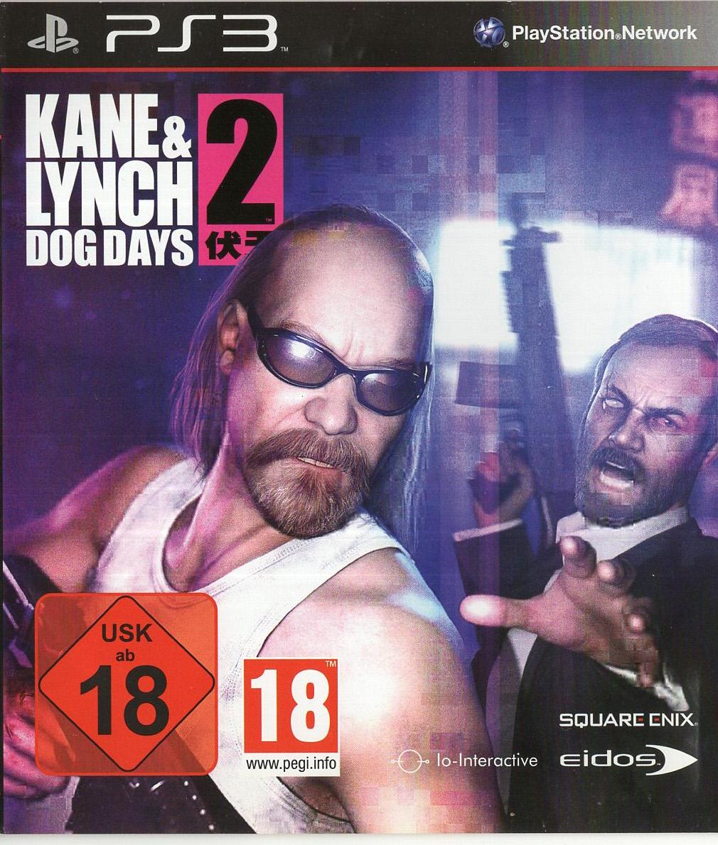 Kane & Lynch 2: Dog Days - PlayStation 3 Vorderseite