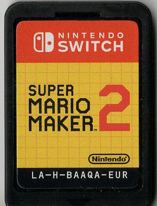 Super Mario Maker 2 - Nintendo Switch - Modul Vorderseite