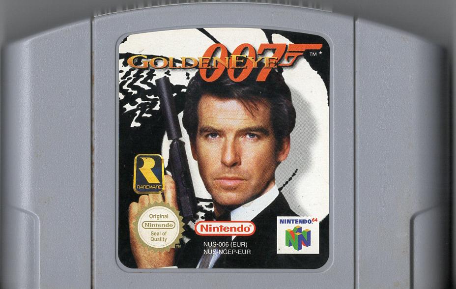 GoldenEye 007 - Nintendo 64 - Modul Vorderseite