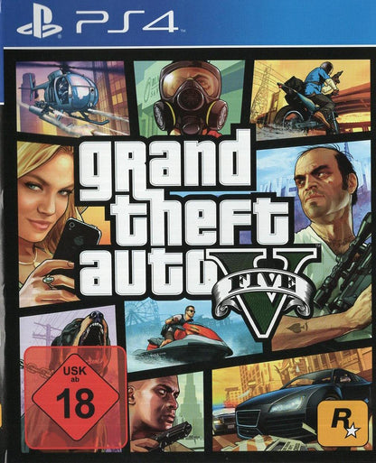 Grand Theft Auto V - PlayStation 4 Vorderseite