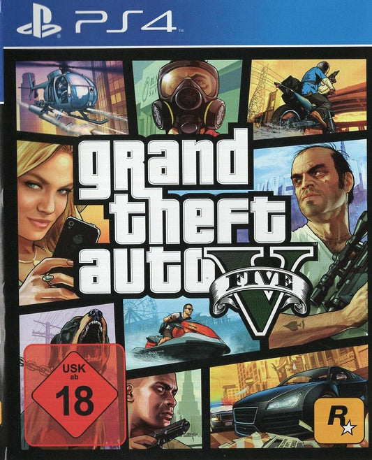 Grand Theft Auto V - PlayStation 4 Vorderseite