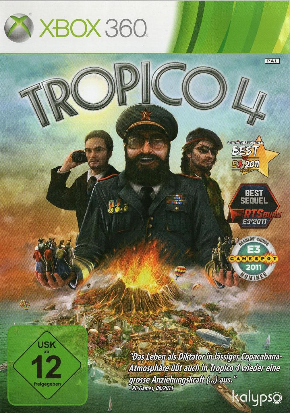 Tropico 4 - Xbox 360 Vorderseite