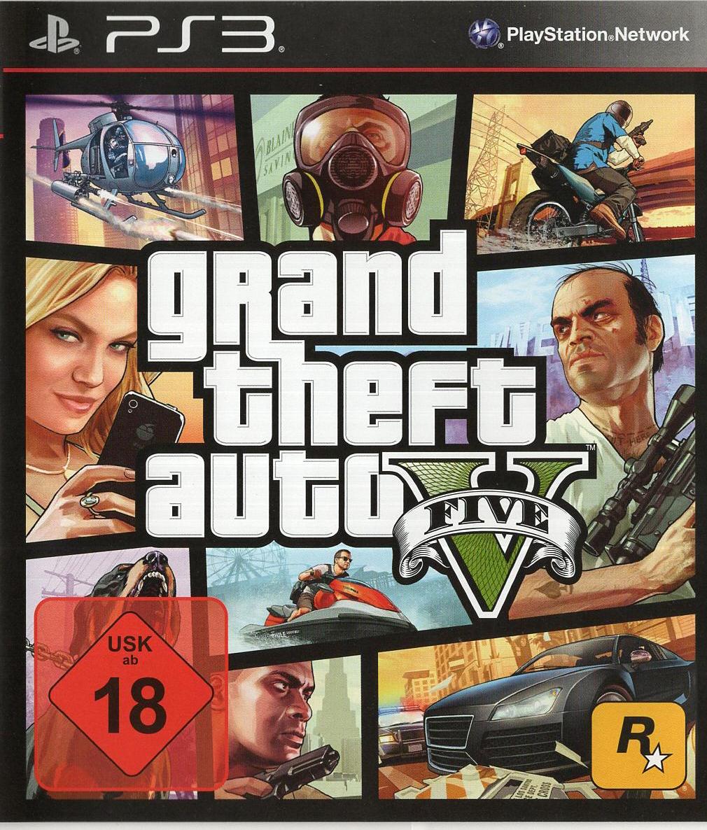 Grand Theft Auto V - PlayStation 3 Vorderseite