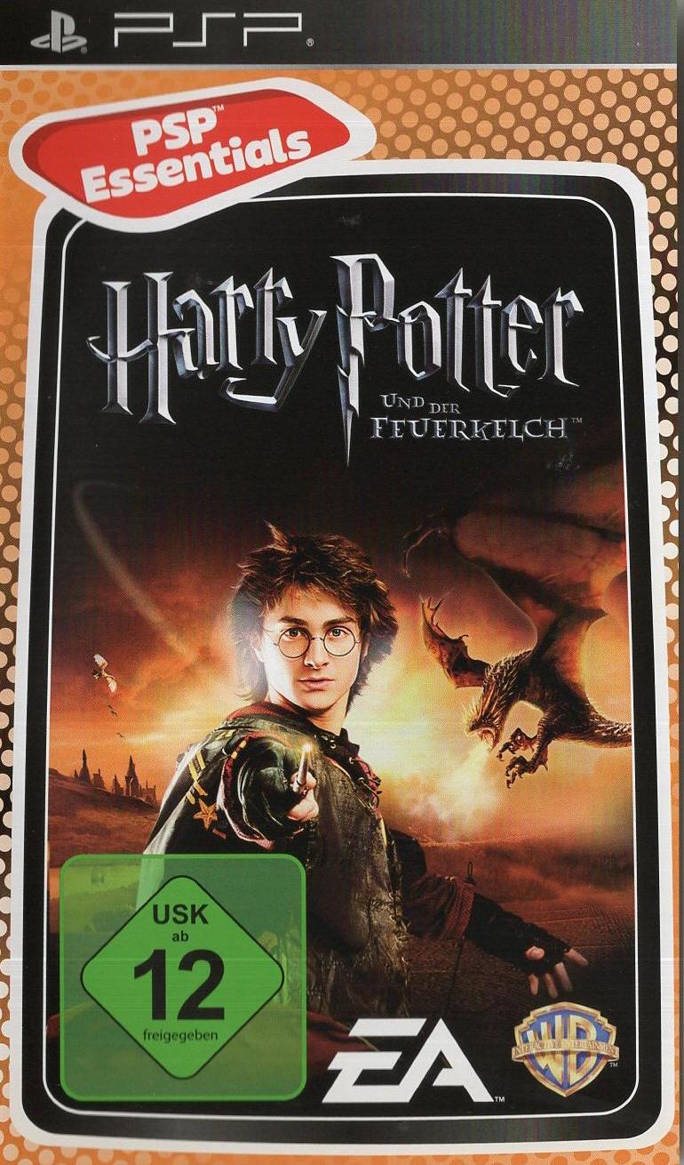 Harry Potter und der Feuerkelch - PlayStation Portable Vorderseite