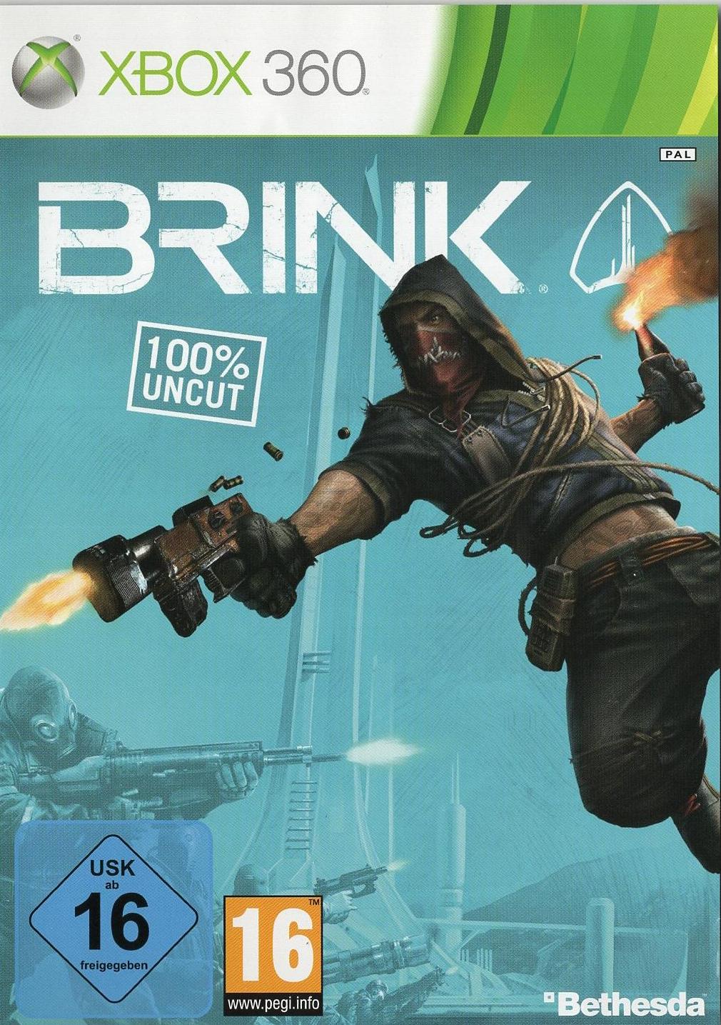 Brink - Xbox 360 Vorderseite