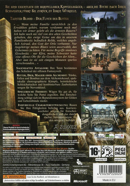 Two Worlds - Xbox 360 Rückseite