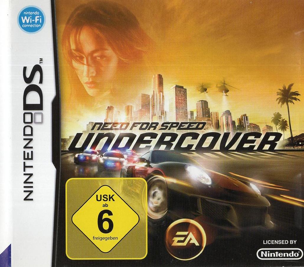 Need for Speed: Undercover - Nintendo DS Vorderseite