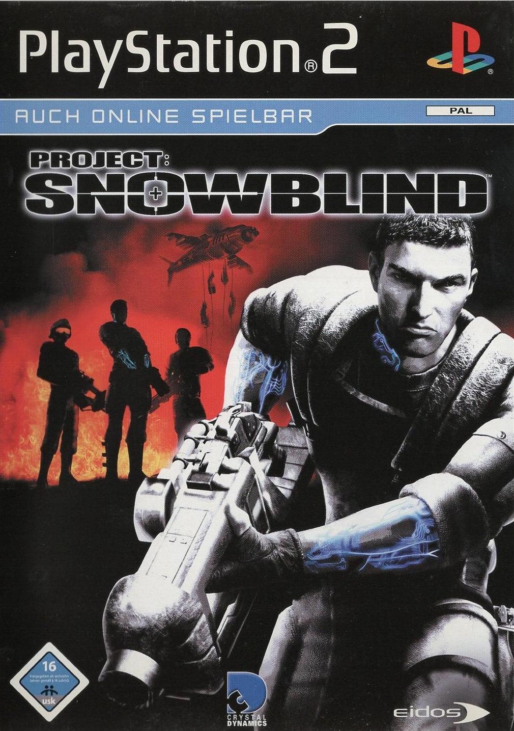 Project: Snowblind - PlayStation 2 Vorderseite