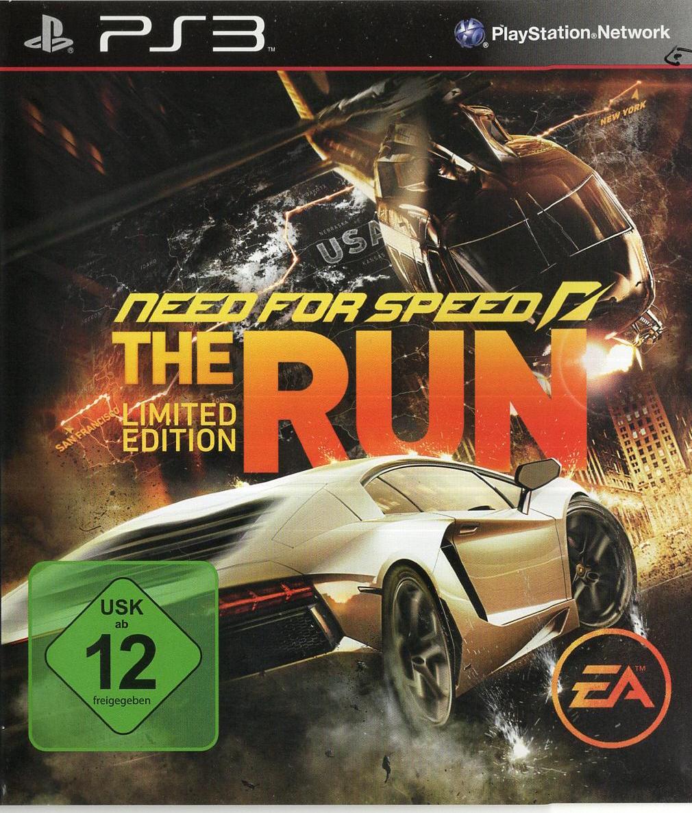 Need for Speed: The Run - Limited Edition - PlayStation 3 Vorderseite