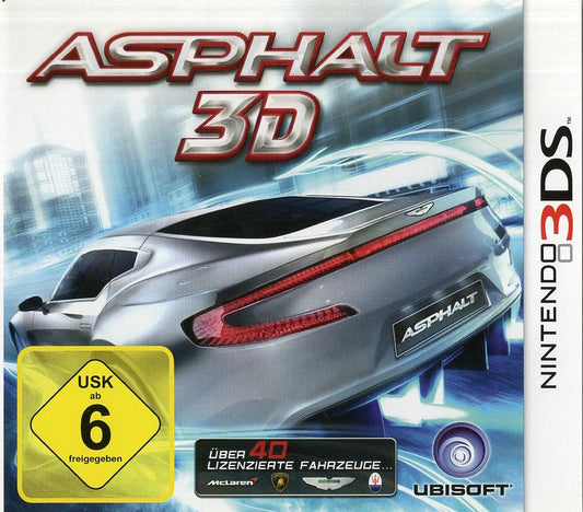 Asphalt 3D - Nintendo 3DS Vorderseite