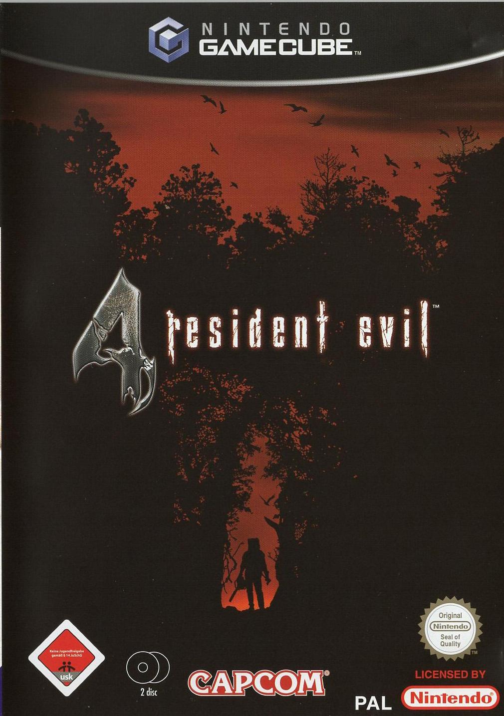 Resident Evil 4 - Nintendo GameCube Vorderseite