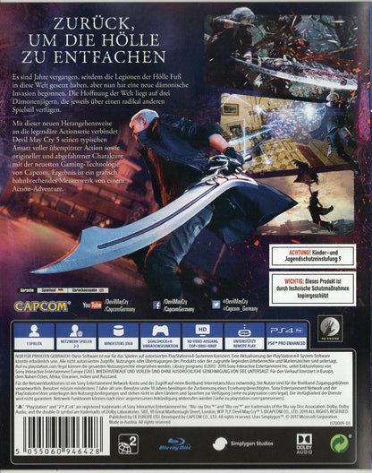 Devil May Cry 5 - PlayStation 4 Rückseite