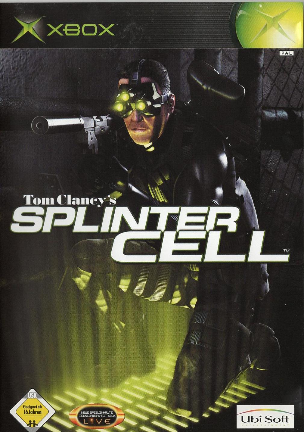 Tom Clancy's Splinter Cell - Xbox Vorderseite