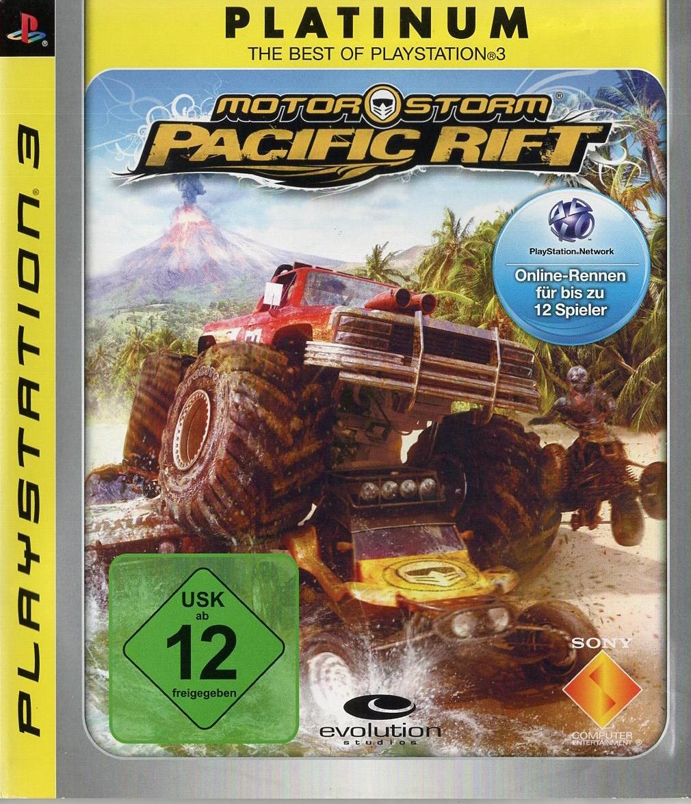 MotorStorm: Pacific Rift - PlayStation 3 Vorderseite