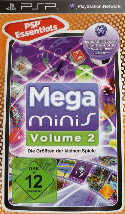 Mega minis Volume 2 - PlayStation Portable Vorderseite