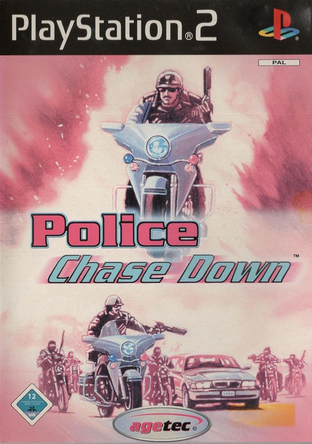 Police Chase Down - PlayStation 2 Vorderseite