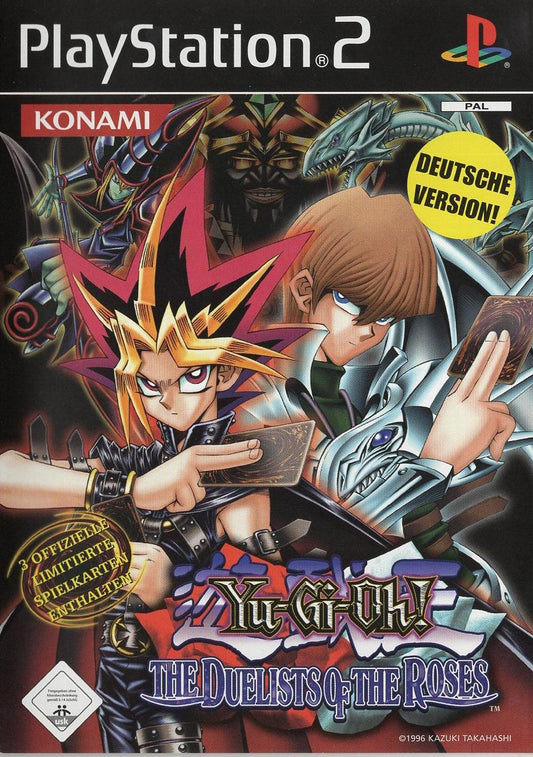 Yu-Gi-Oh! The Duelists of the Roses - PlayStation 2 Vorderseite