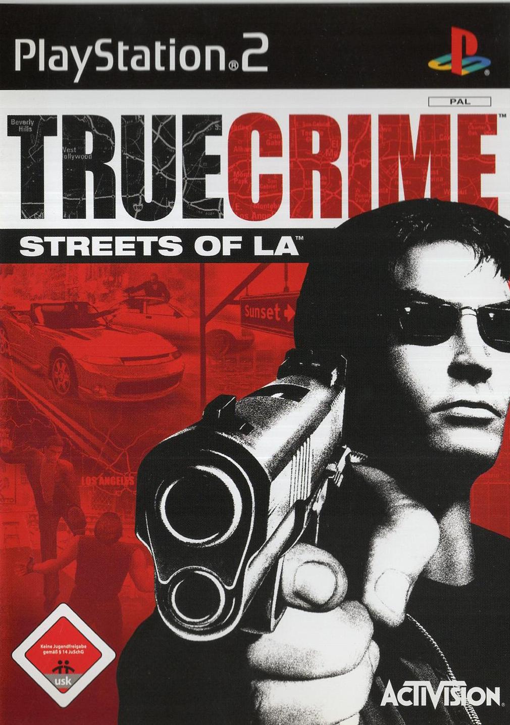 True Crime: Streets Of LA - PlayStation 2 Vorderseite