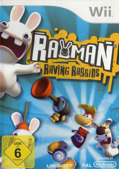 Rayman Raving Rabbids - Nintendo Wii Vorderseite