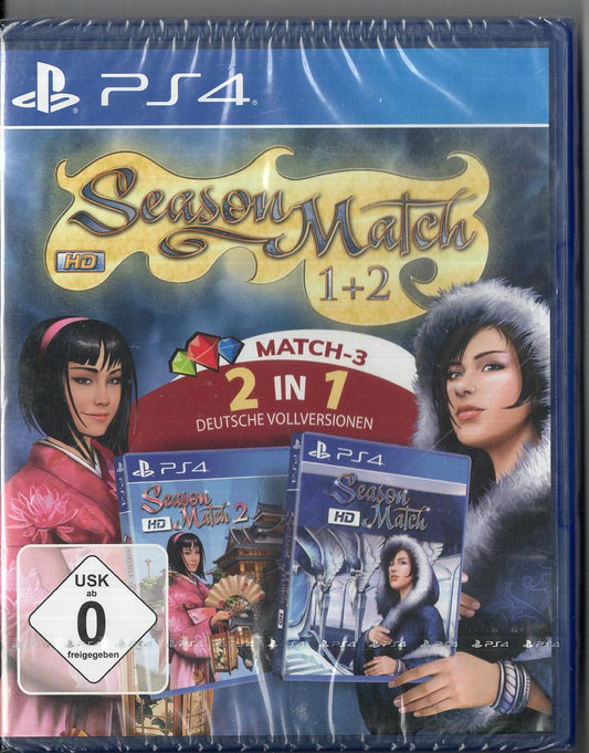 Season Match 1+2 - PlayStation 4 - Neu Vorderseite