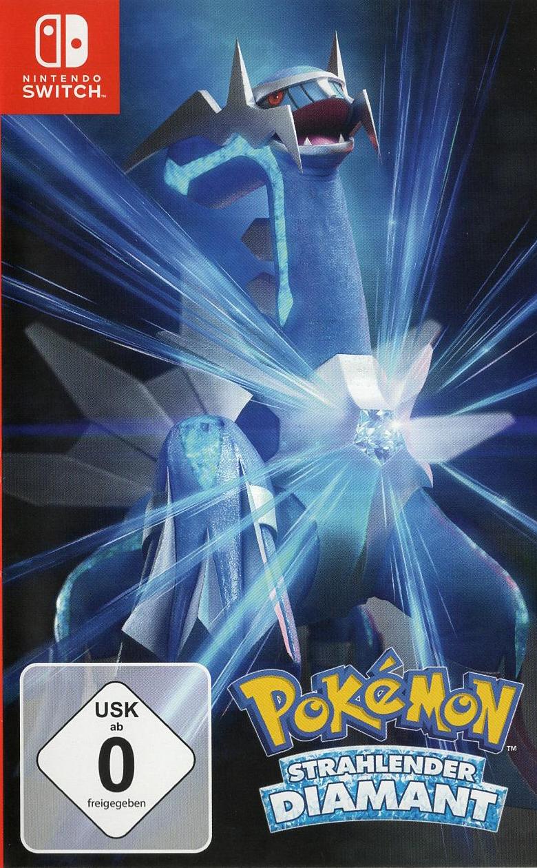 Pokémon Strahlender Diamant - Nintendo Switch Vorderseite