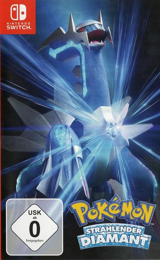 Pokémon Strahlender Diamant - Nintendo Switch Vorderseite