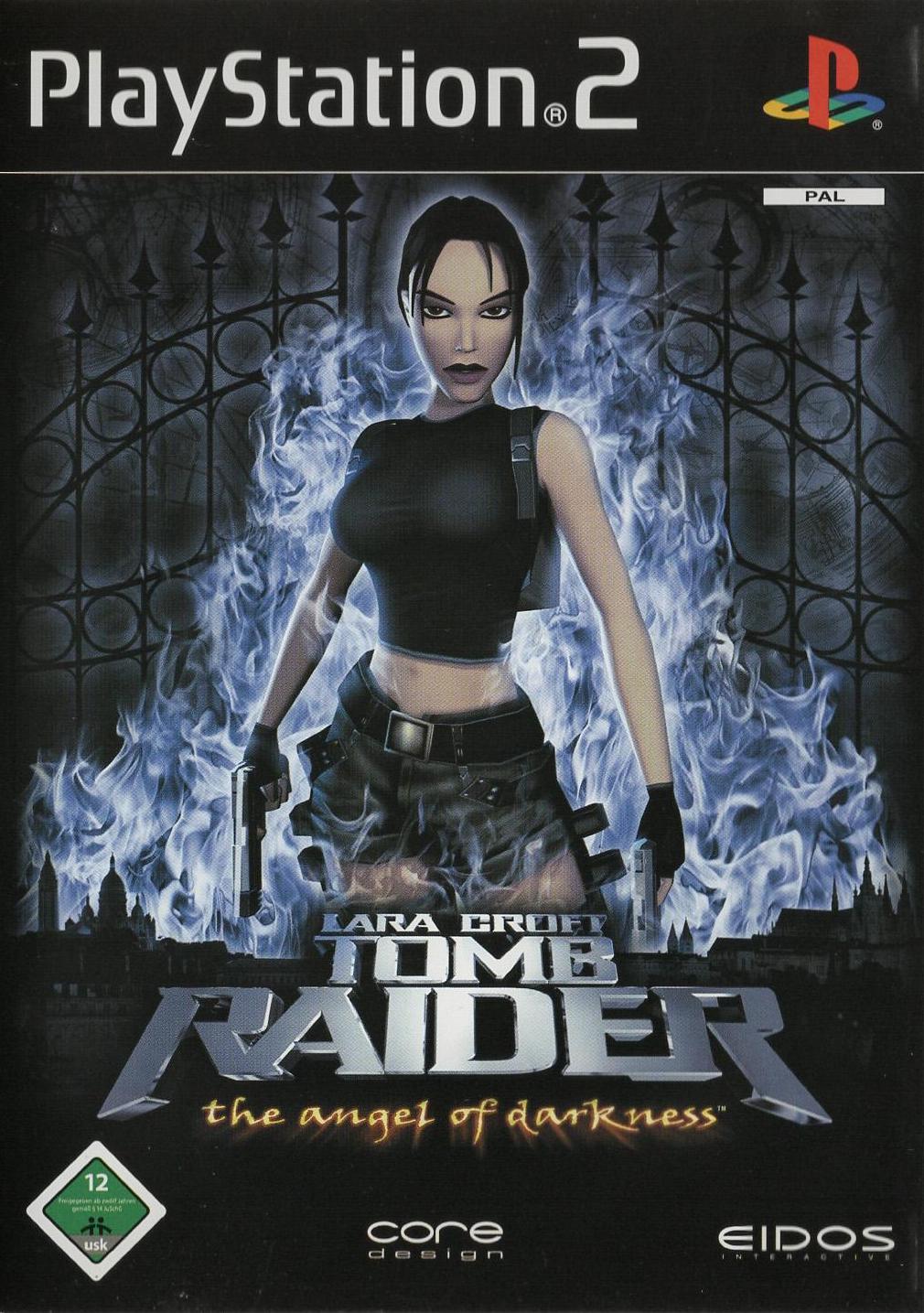 Lara Croft Tomb Raider: The Angel of Darkness - PlayStation 2 Vorderseite