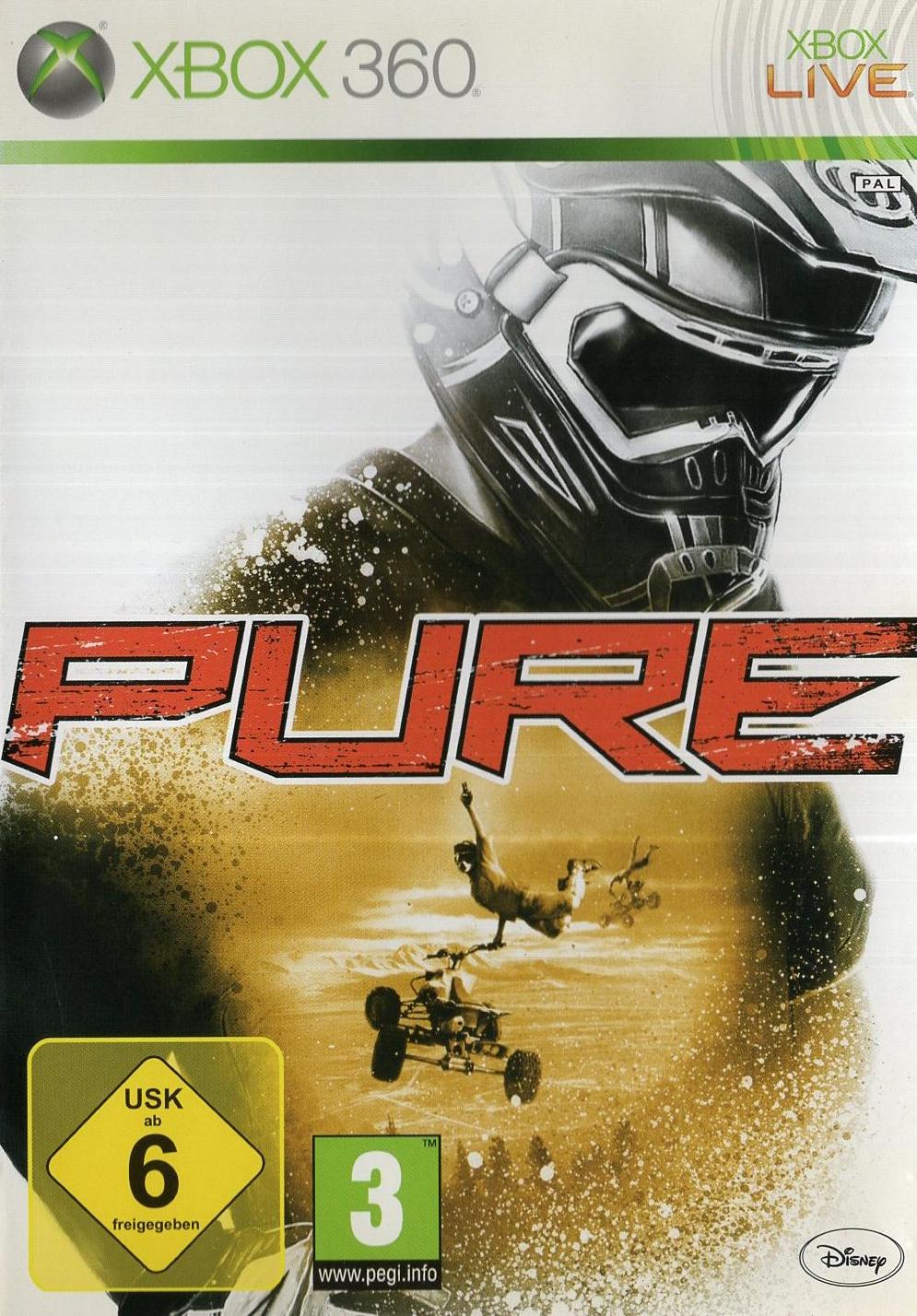 Pure - Xbox 360 Vorderseite