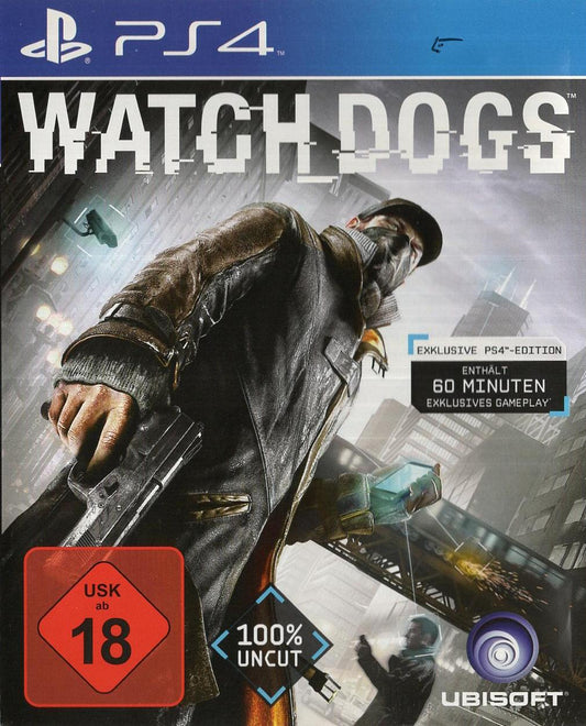 Watch Dogs - PlayStation 4 Vorderseite