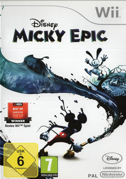 Disney Micky Epic - Nintendo Wii Vorderseite