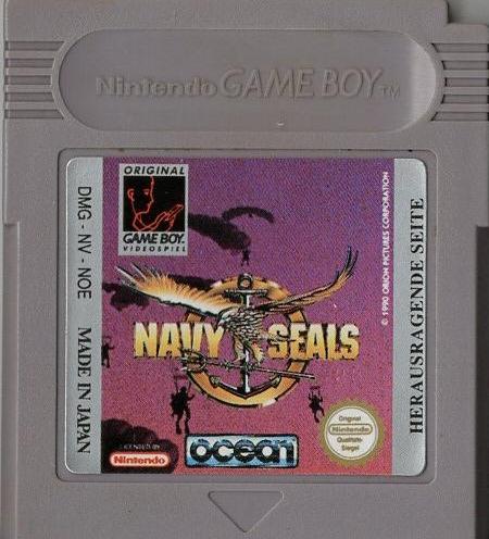 Navy Seals - Game Boy - Modul Vorderseite