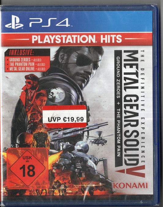 Metal Gear Solid V: The Definitive Experience - PlayStation 4 - Neu Vorderseite