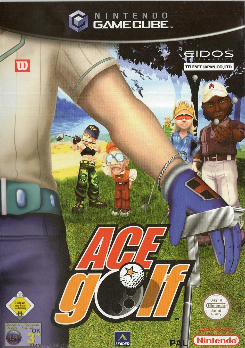 Ace Golf - Nintendo GameCube Vorderseite
