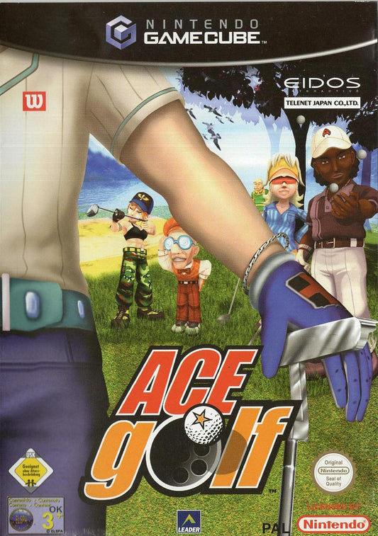 Ace Golf - Nintendo GameCube Vorderseite