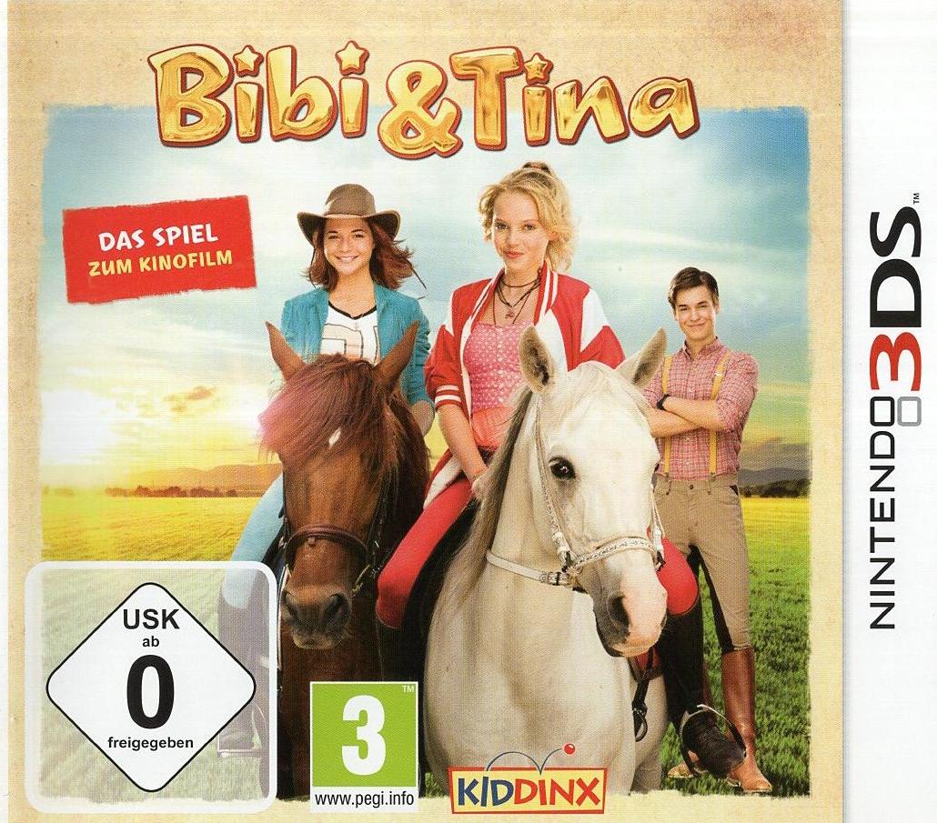 Bibi & Tina - Nintendo 3DS Vorderseite