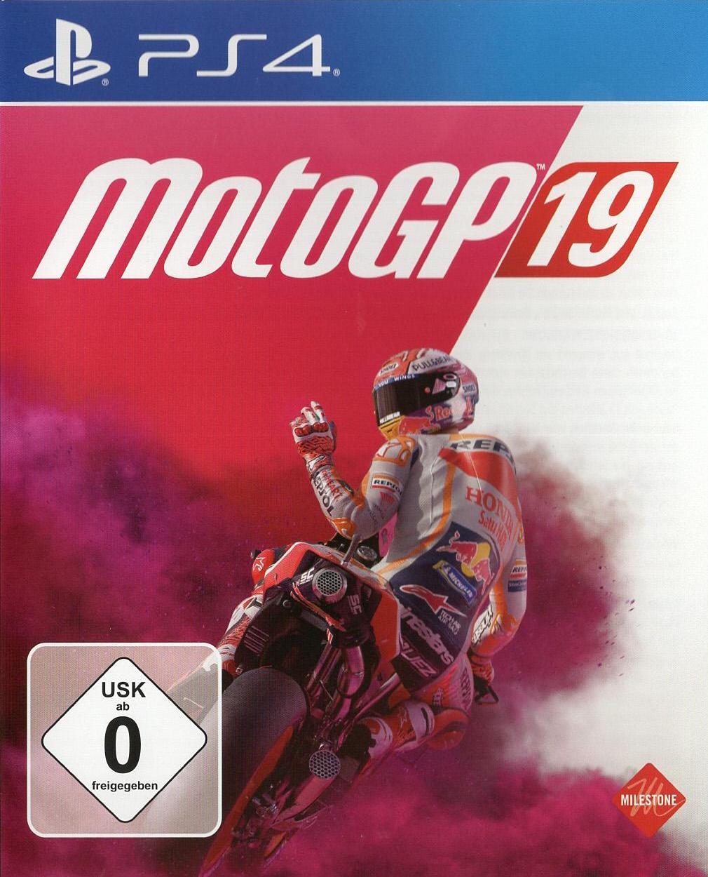 MotoGP 19 - PlayStation 4 Vorderseite
