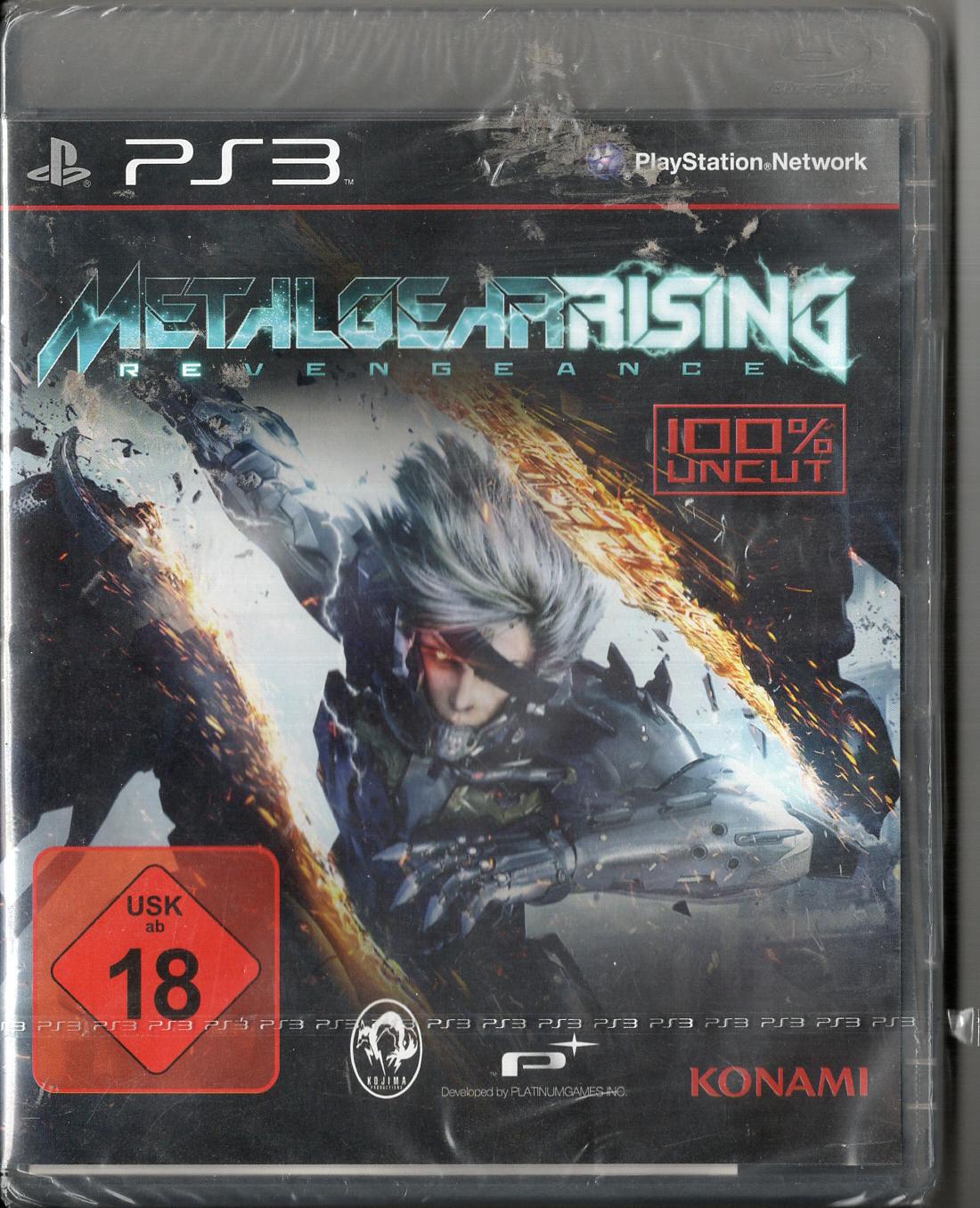 Metal Gear Rising: Revengeance - PlayStation 3 - Neu Vorderseite