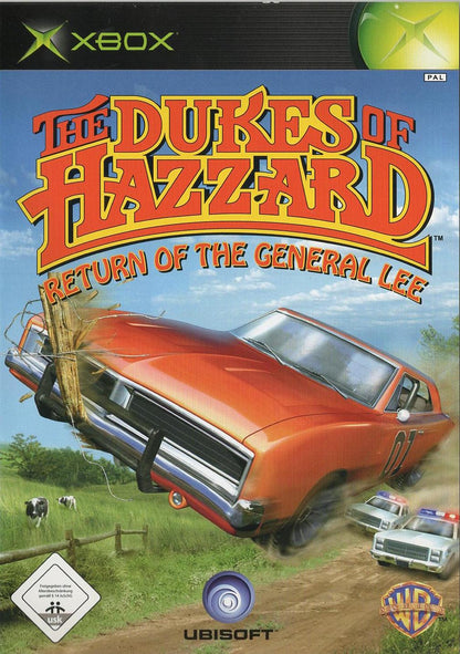 The Dukes of Hazzard: Return of the General Lee - Xbox Vorderseite