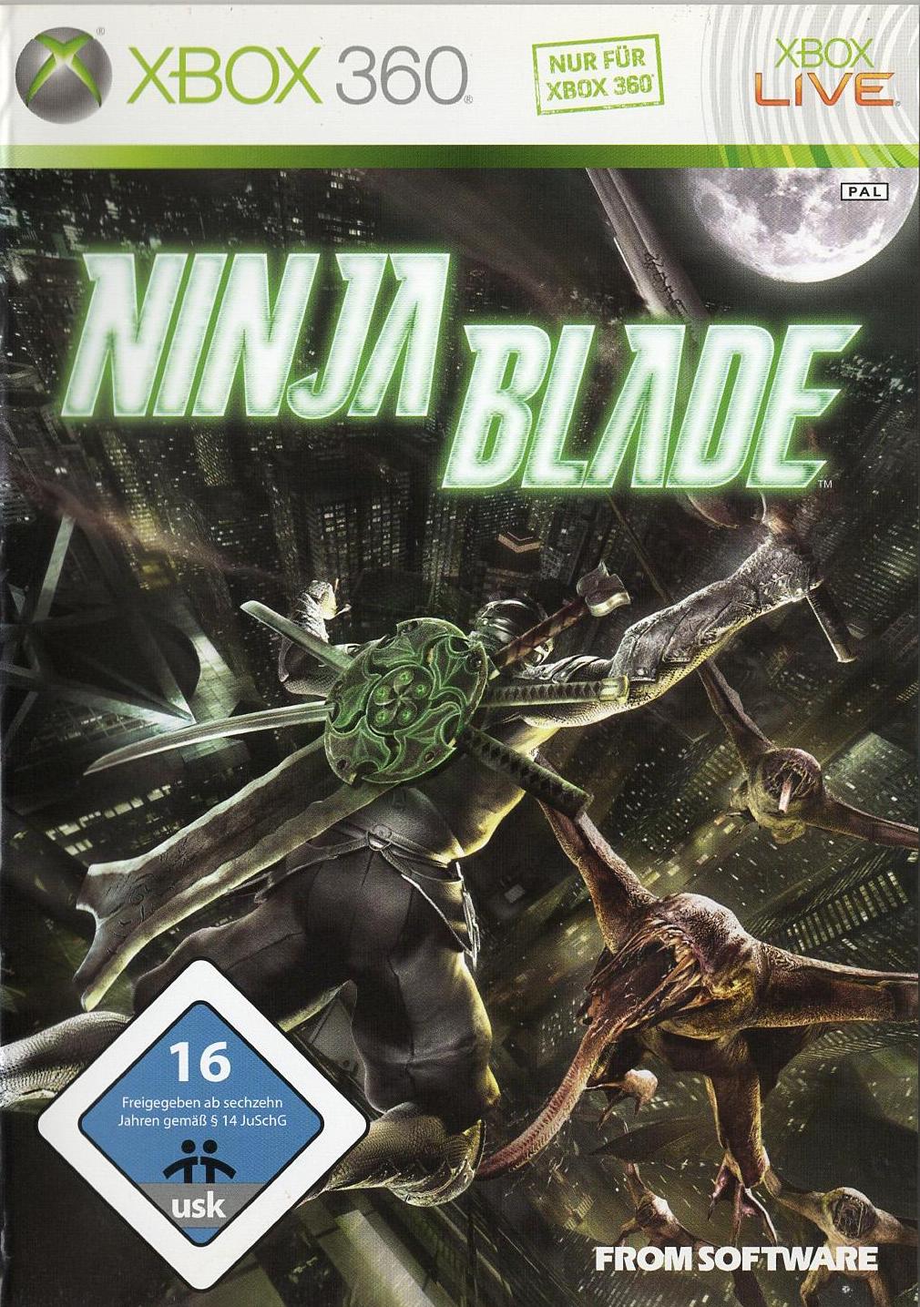 Ninja Blade - Xbox 360 Vorderseite