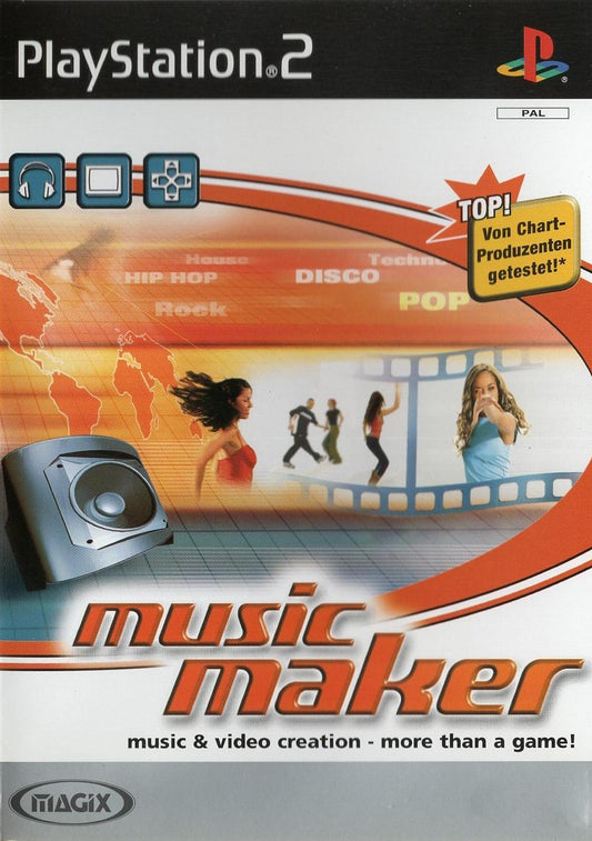 MAGIX music maker - PlayStation 2 Vorderseite