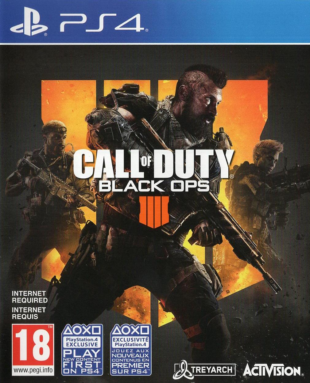 Call of Duty: Black Ops IIII - PlayStation 4 Vorderseite