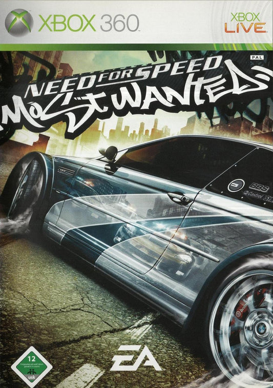 Need for Speed: Most Wanted - Xbox 360 Vorderseite