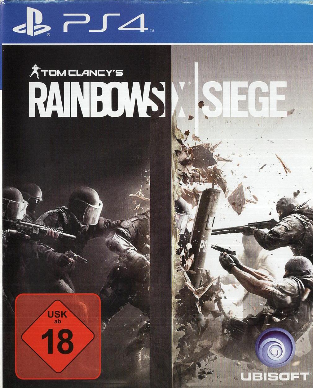 Tom Clancy's Rainbow Six Siege - PlayStation 4 Vorderseite